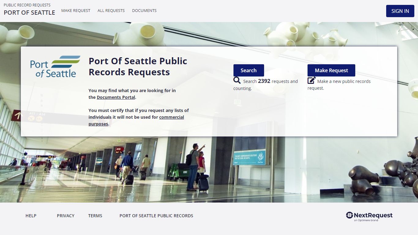 Port of Seattle Public Records RequestsNextRequest ...